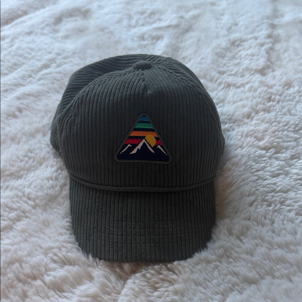 Target Olive Cap with Vibrant Patch